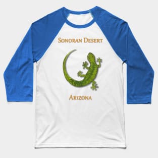 Gecko, Sonoran Desert Tuscon Arizona Baseball T-Shirt